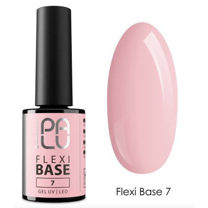 Kamuflážna flexibilná báza vhodná na doplnenie, spevnenie a vyrovnanie nerovností nechtovej platničky. PALU FLEXI BASE 7