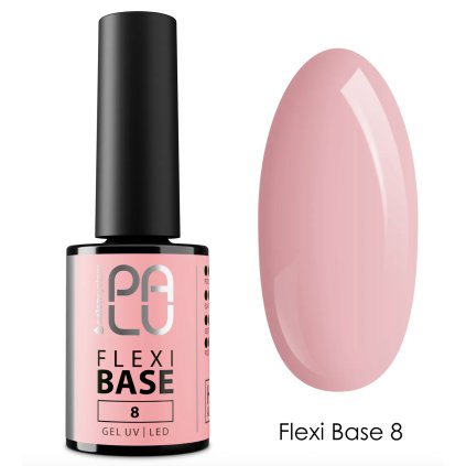 Kamuflážna flexibilná báza vhodná na doplnenie, spevnenie a vyrovnanie nerovností nechtovej platničky. PALU FLEXI BASE 8