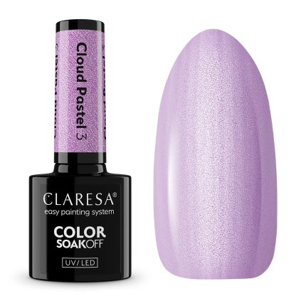 Claresa Gél lak CLOUD PASTEL 3