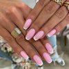 Ružová kaučuková, podkladová báza. Produkt 2v1 (podklad + farba).Vyrovná nerovnosti a je vhodná pre modeláciu ,,bez pílovania". MAKEAR Color Rubber Base Candy Pink CRB08