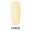 Žltá podkladová báza.Vyrovná nerovnosti a je vhodná pre modeláciu ,,bez pílovania". MAKEAR Color Rubber Base Sunny CRB05 butternails