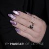 Cat eye gél lak MAKEAR MCL02 Fluffy violet 2
