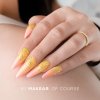 Žltý gél lak s obsahom trblietok. Makear Gel Polish 8ml Stars S64