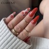 Claresa Gél lak AUTUMN CRUSH 2 Gél lak v teplom karamelovo-pomarančovom odtieni.