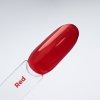 Transparentný farebný top, ktorý dodá manikúre hĺbku, sklenený lesk a výrazný farebný efekt na akomkoľvek podklade. Molly Nails Top Crystal Glass Red 10g
