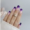 Fialový gél, ktorý je ideálny na ombré, nail art a pečiatkovanie nechtov. Nailsology Clavier Baby Boomer Ombre gél 3v1 3g C05 „Vanity”