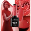 Polotransparentný červený gél lak s „glass“ efektom. Claresa gél lak HYDRO Red