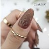 Polotransparentný hnedý gél lak s „glass“ efektom. Claresa gél lak HYDRO Brown