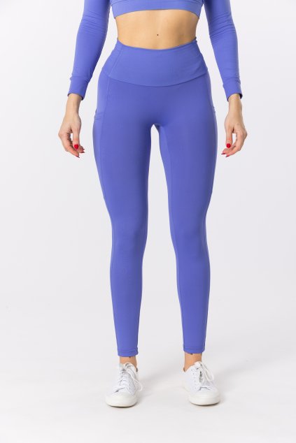 GoldBee Legíny S Kapsou Lycra AirForce Blue (Barva Airforce Blue, Velikost L)