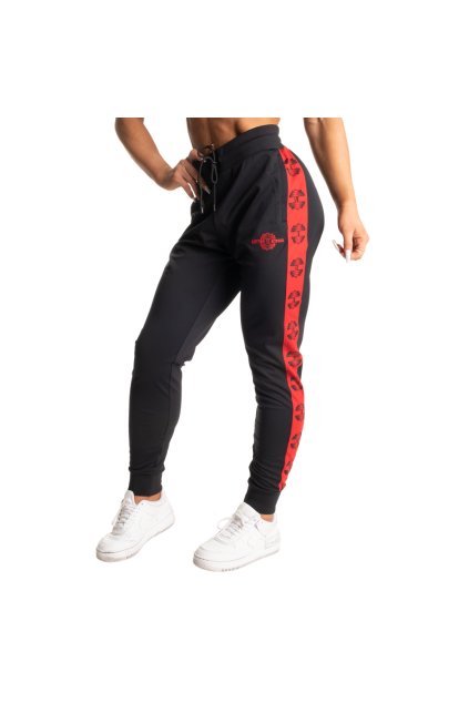 Better Bodies Tepláky Chelsea Track Black/Red (Barva Black, Velikost L)
