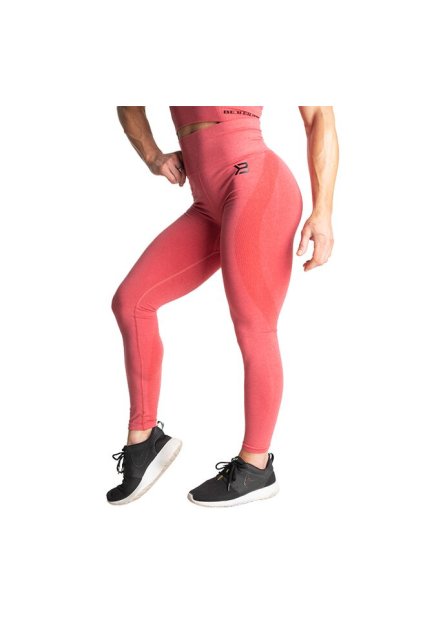 Better Bodies Legíny Rockaway Chilli Red Melange (Barva Melange, Velikost L)
