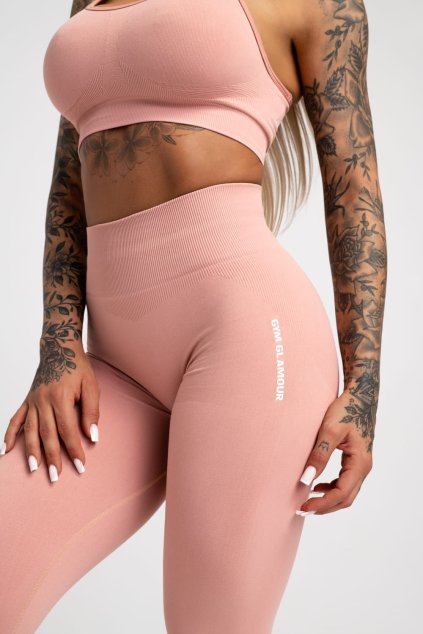 Gym Glamour Legíny Compress Rose Tan (Barva Rose Tan, Velikost L)