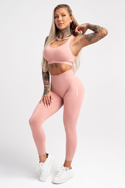 Gym Glamour Legíny Compress Rose Tan (Barva Rose Tan, Velikost L)