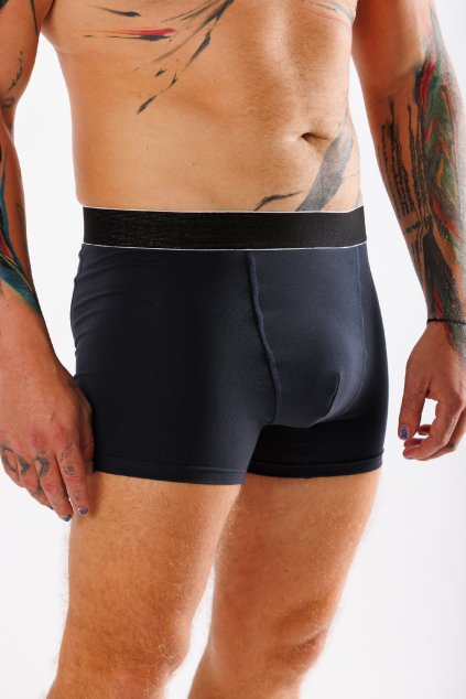 GoldBee Boxerky Navy (Barva Navy, Velikost L)