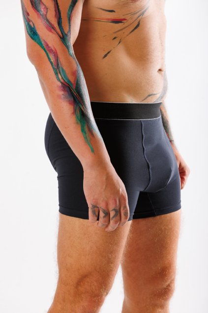 GoldBee Boxerky Navy (Barva Navy, Velikost L)