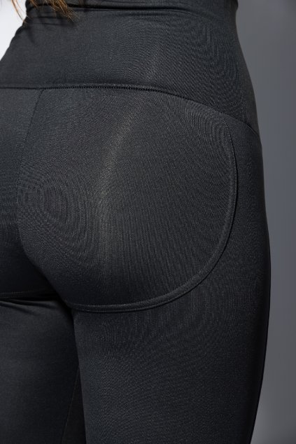GoldBee Legíny Anticelulitida Lycra Black (Barva Black, Velikost XXL)