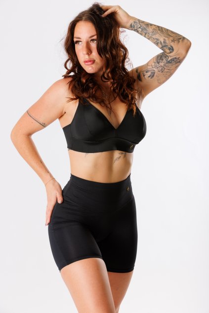 GoldBee Plavky Vrchní Díl Pro Fšecky Black (Barva Black, Velikost 3XL)