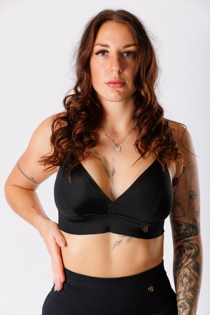 GoldBee Plavky Vrchní Díl Pro Fšecky Black (Barva Black, Velikost 3XL)