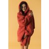 GoldBee Mikina Doba Ledová Red (Barva Red, Velikost XL-4XL)