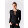 GoldBee Stahující Tričko Mesh S Dlouhým Rukávem Black (Barva Black, Velikost 3XL)