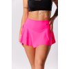 GoldBee Plavky Stahovací Sukně Brazilky Neon Pink (Barva Neon Pink, Velikost 3XL)