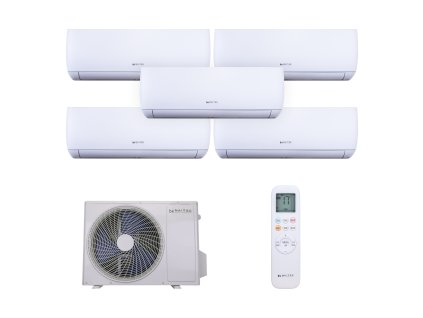 Naitec Klimatizácia - Multisplit 12 kW + 5x NEW SMART 3,5 kW