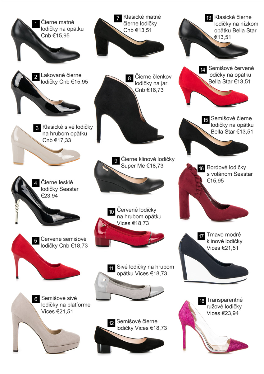 Lodičky - Nová kolekcia obuvi jar leto 2018 
