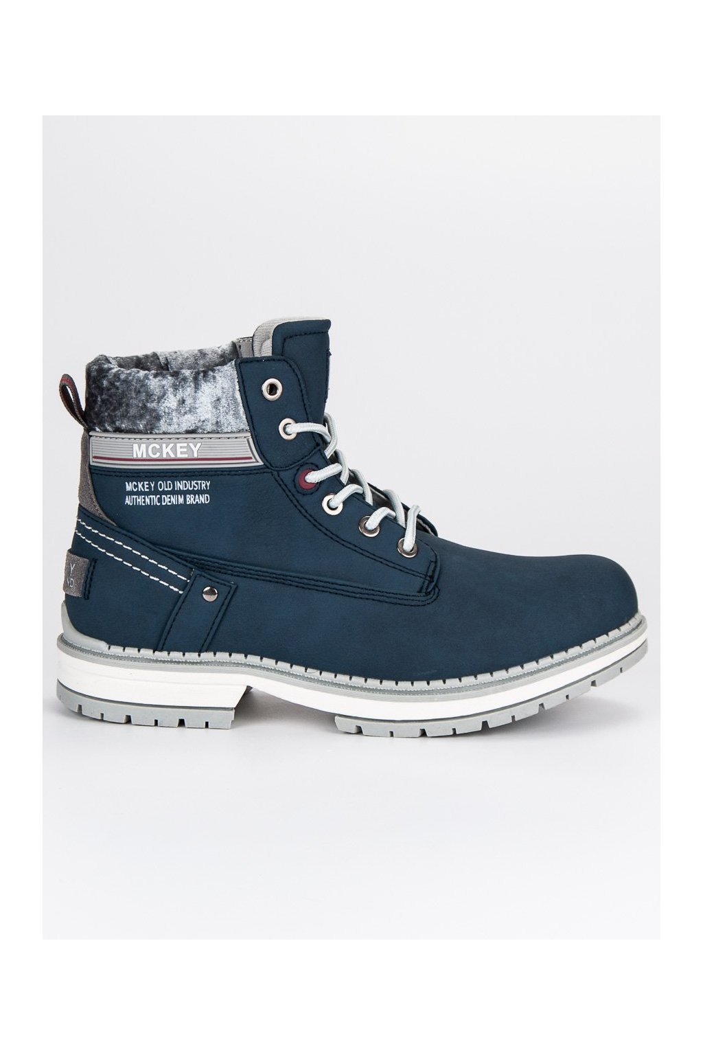 Pohodlné dámske topánky na zimu modré TR401/17N