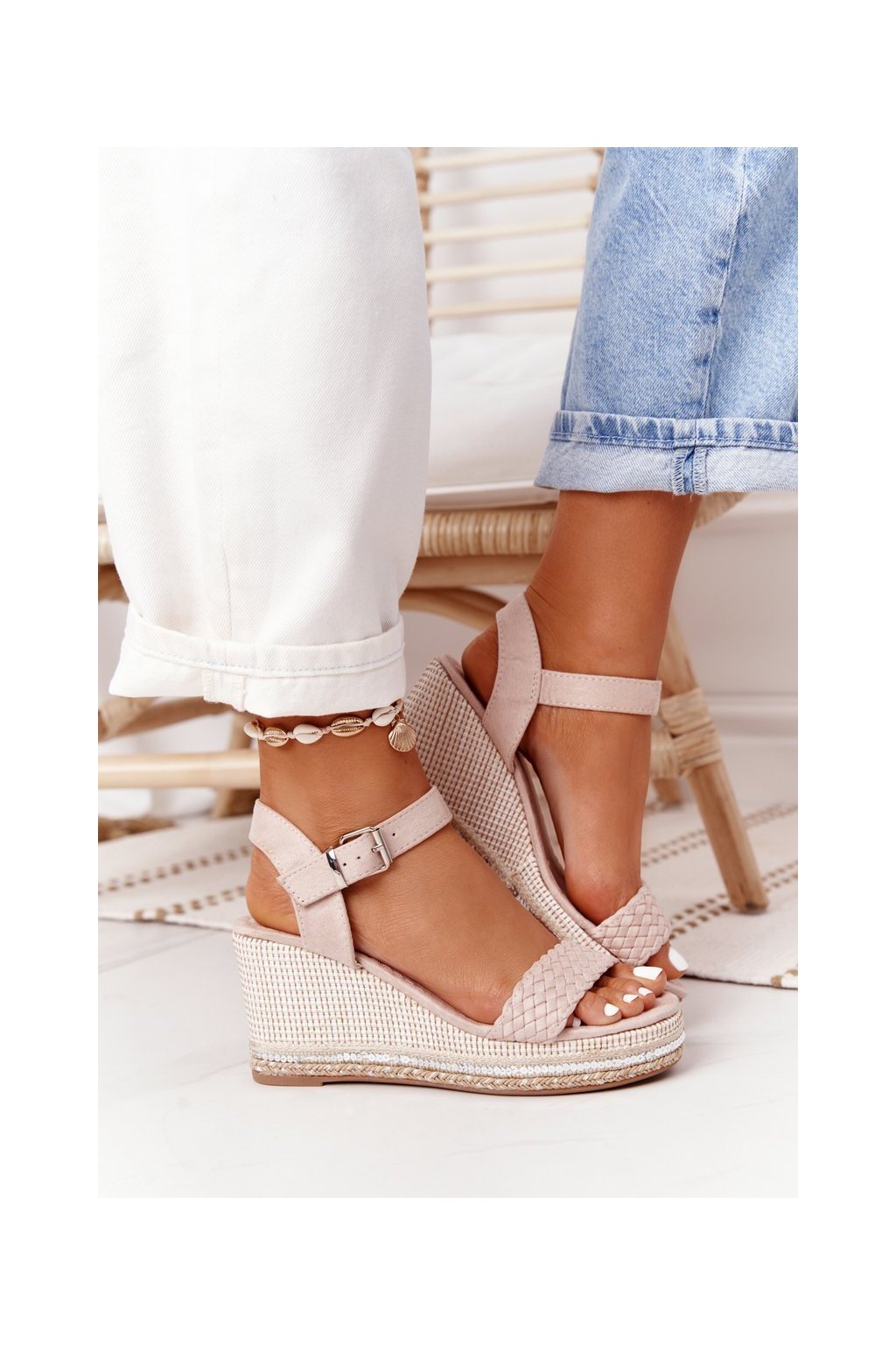 Hnedé dámske módne sandále NAJ.SK, kód produktu 15150/38