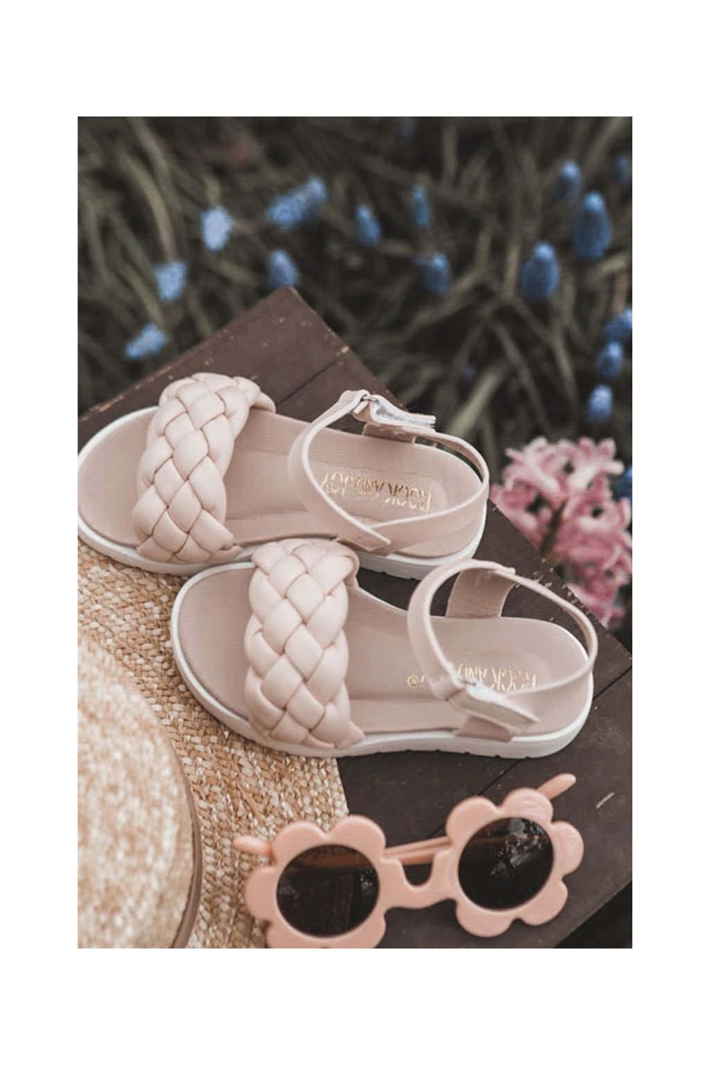 Detské sandále farba ružová kód obuvi 277-C RICE NOODLES / PINK