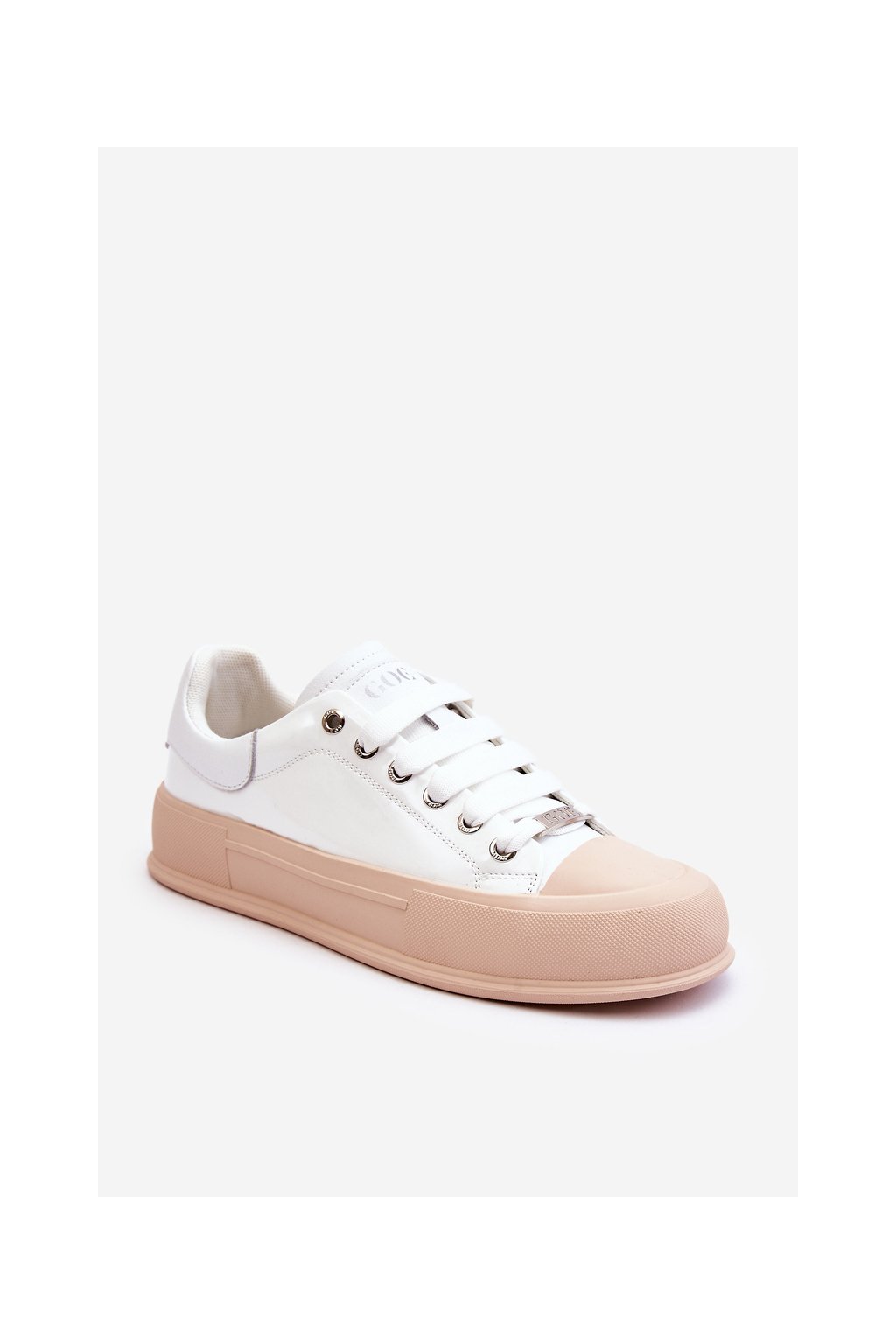 Dámske tenisky farba biela kód obuvi LL2N4020 WHITE