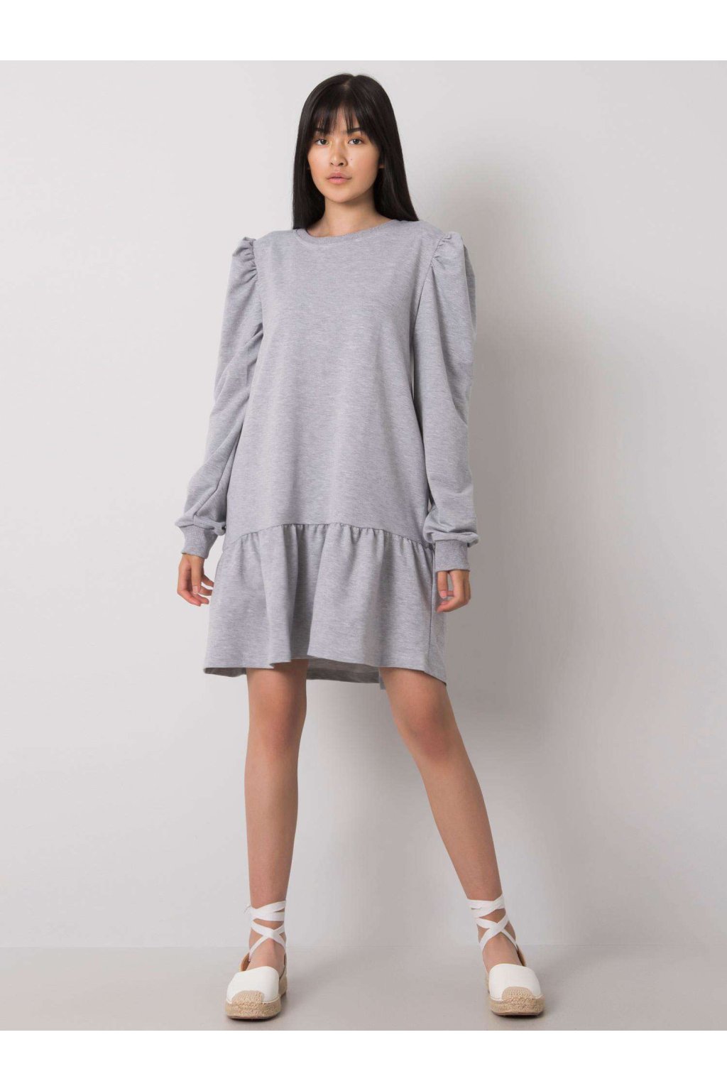 Dámske sive šaty športove kód produktu EM-SK-EW20406.04