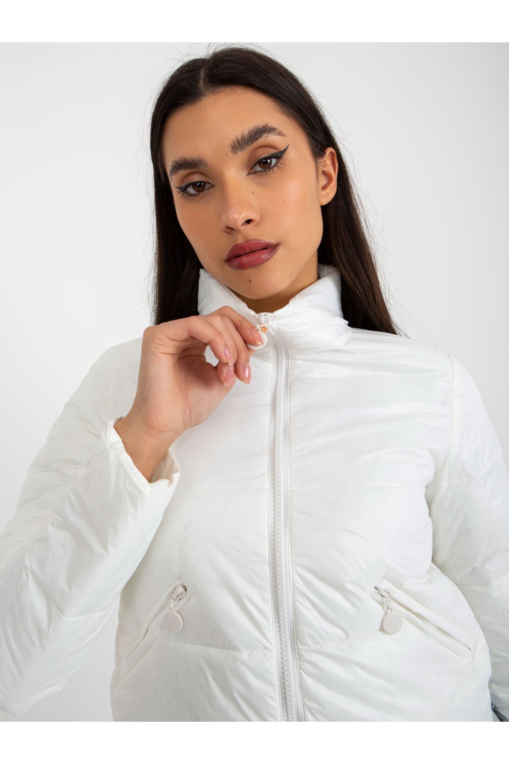 Dámska prechodná bunda z nylonu, kód produktu NM-KR-XZ-005A.98P