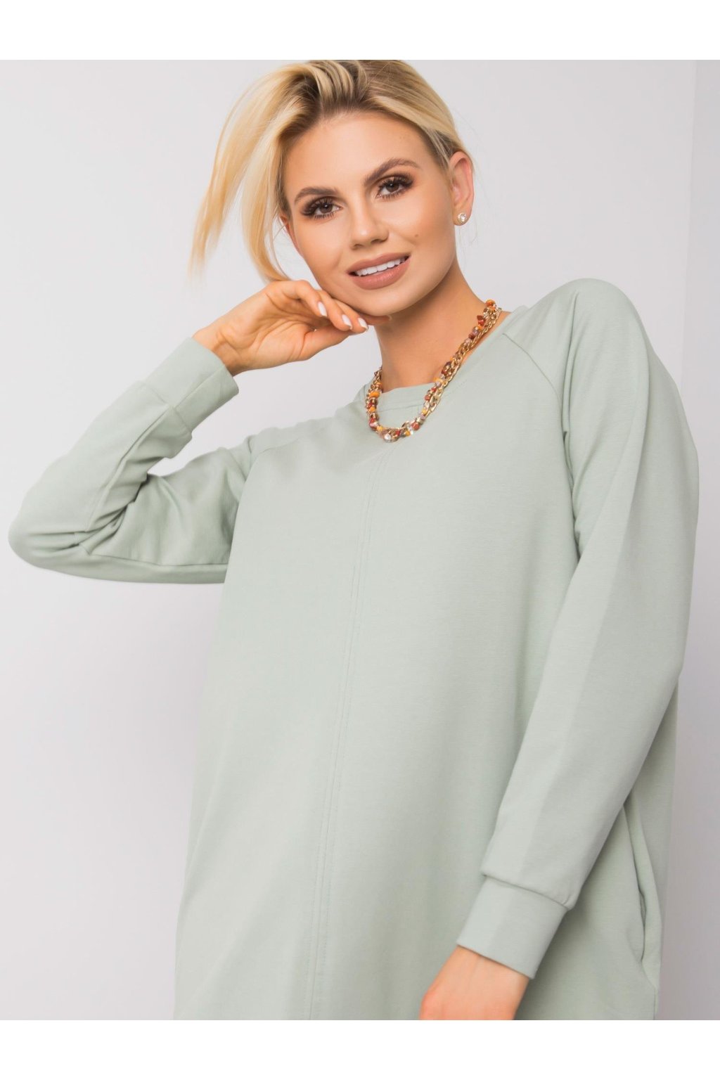 Dámske pisteciove šaty športove kód produktu RV-TU-5184.93P