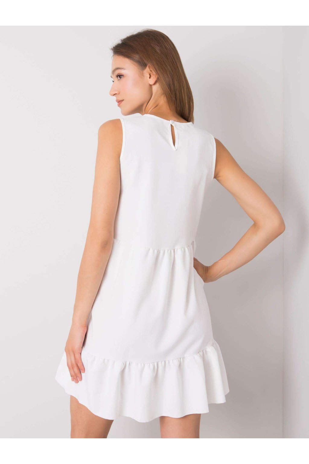 Dámske biele šaty letne kód produktu WN-SK-701.81