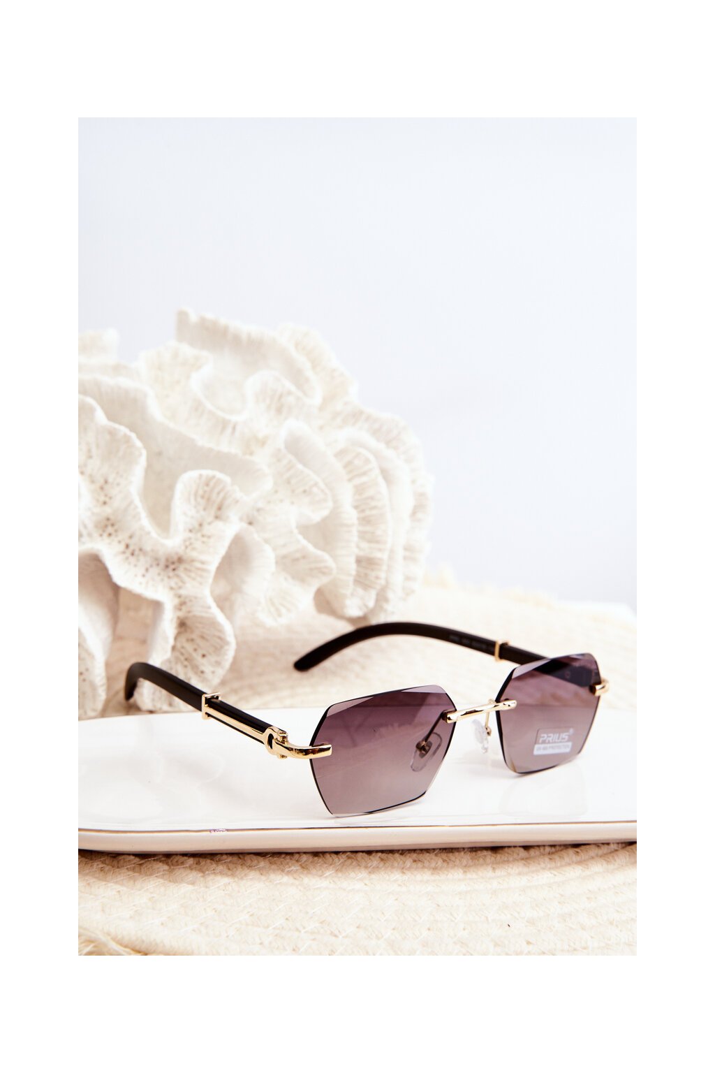 Dámske slnečné okuliare čierne, kód produktu OK.32236