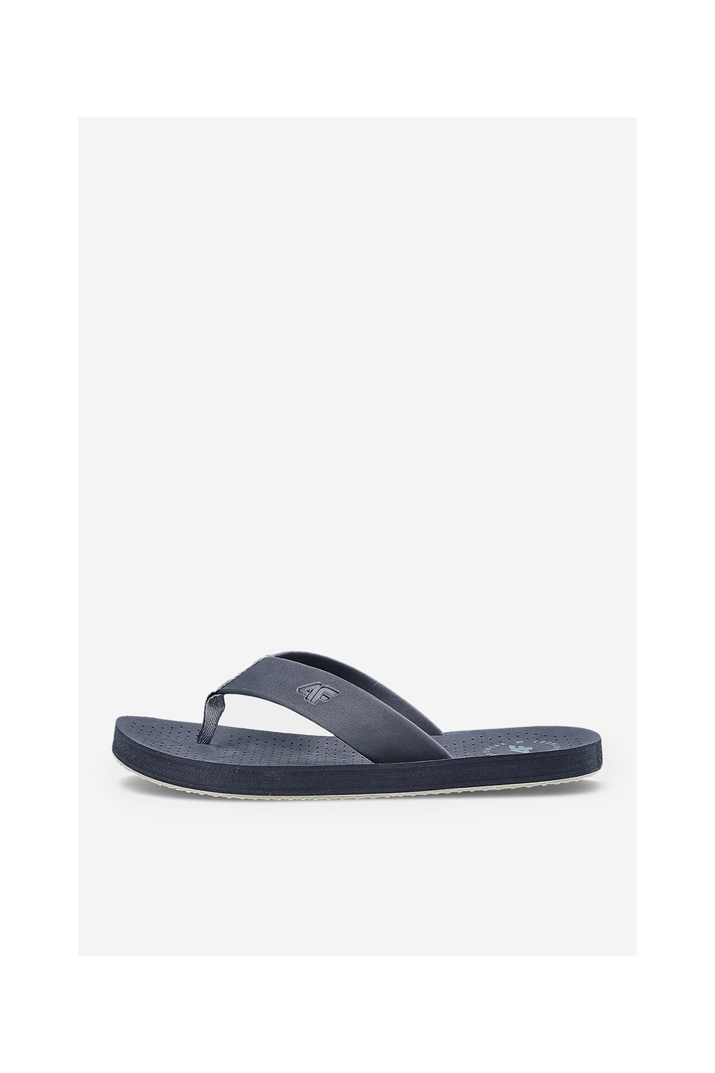 Pánske modré šľapky 4F z peny EVA s pohodlnými remienkami, kód produktu M139-22S