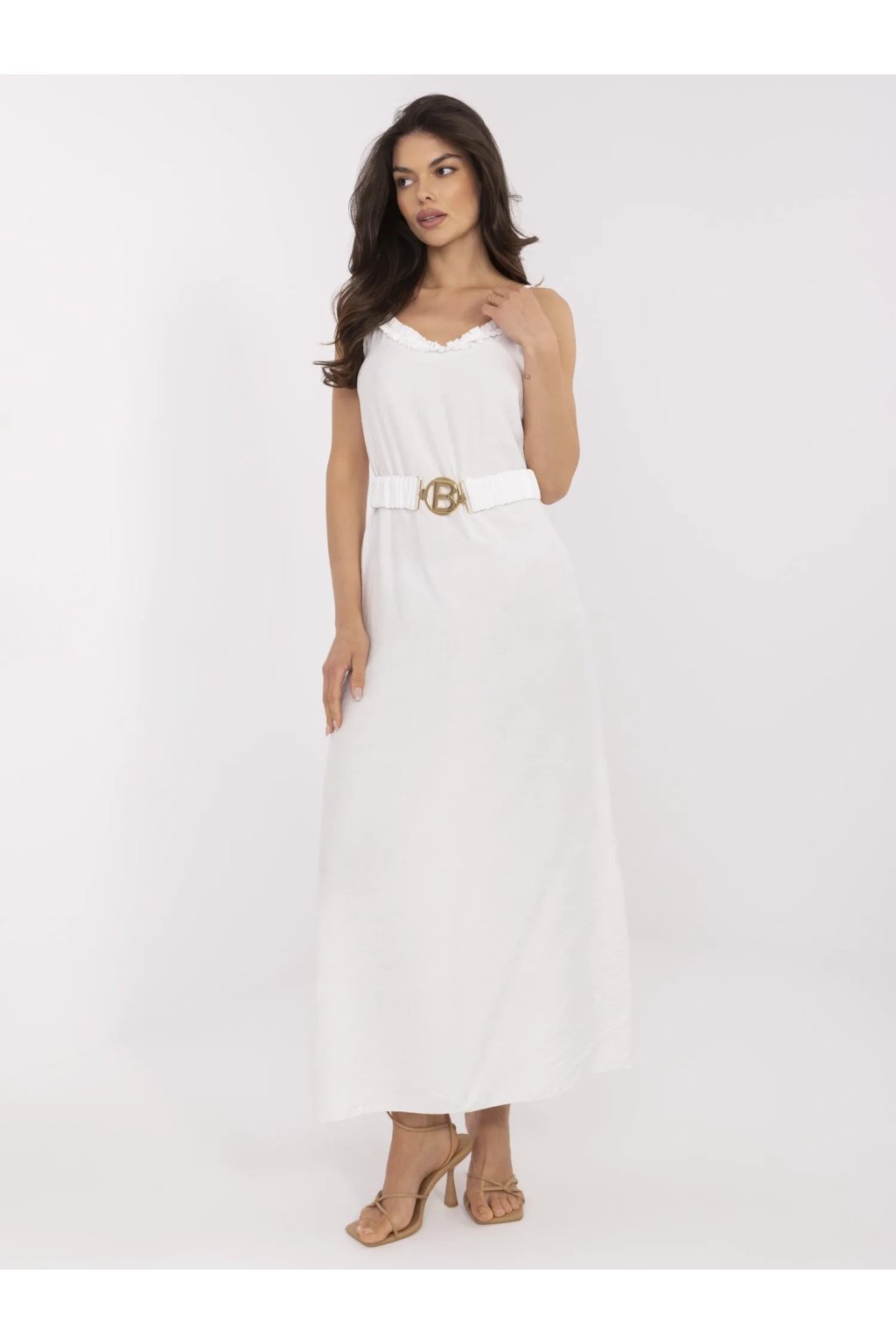 Dámske okrove šaty letne kód produktu MI-SK-A6401.00