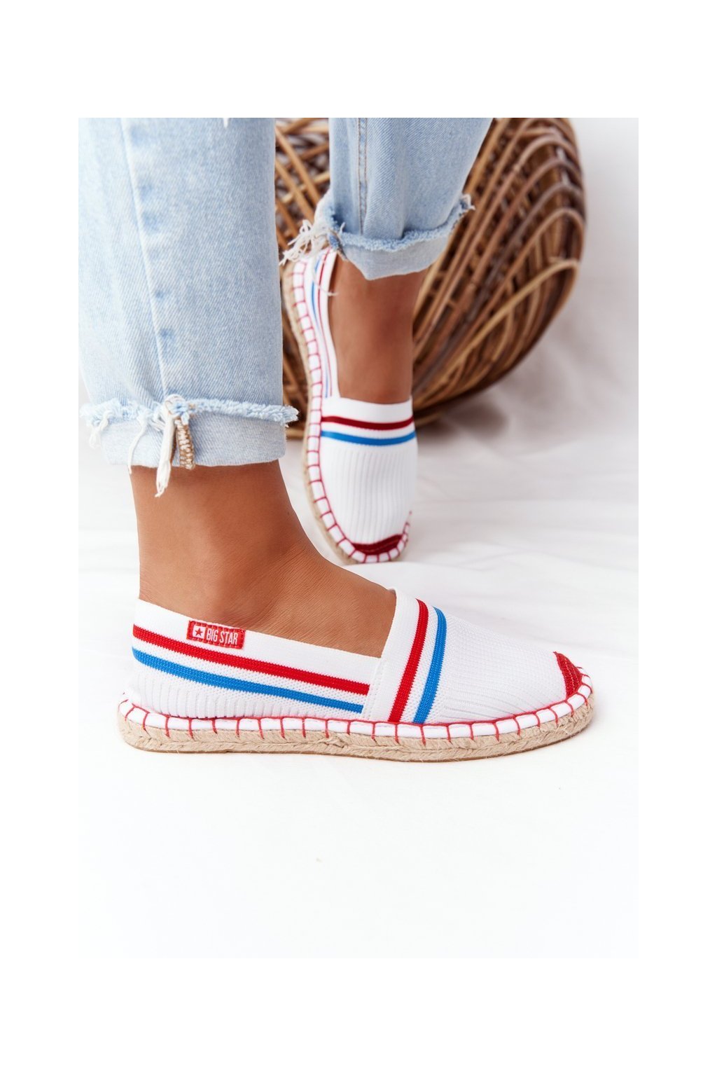 Biele dámske tenisky, kód produktu HH274486 WHITE (Veľkosť 36)