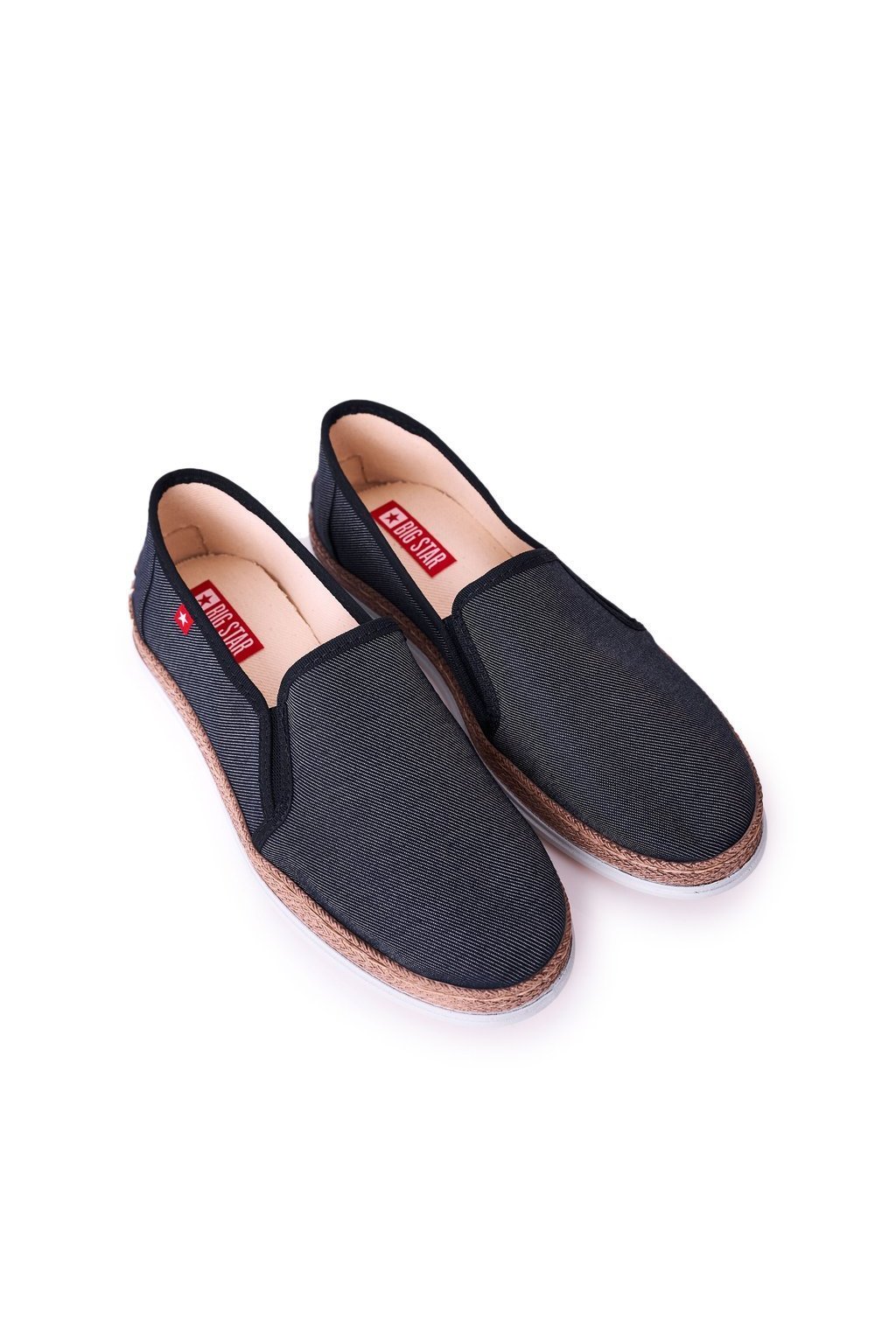 Pánske modré poltopánky, kód produktu HH176002 NAVY (Veľkosť 40)