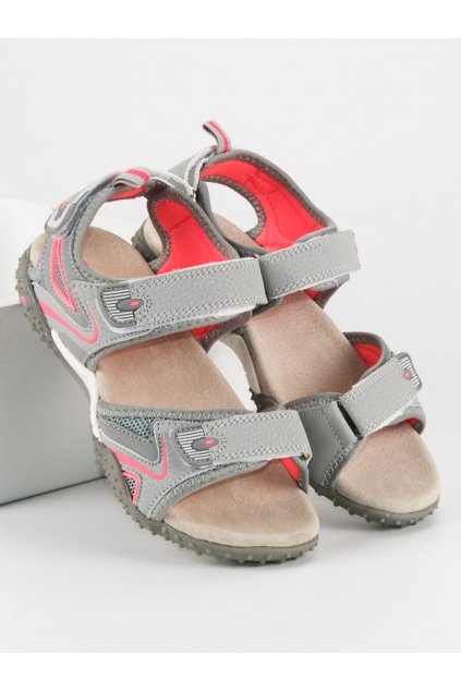Detské sivé sandále HHS1707G
