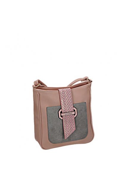 Ružová crossbody kabelka MONNARI BAG 0170-004 W18