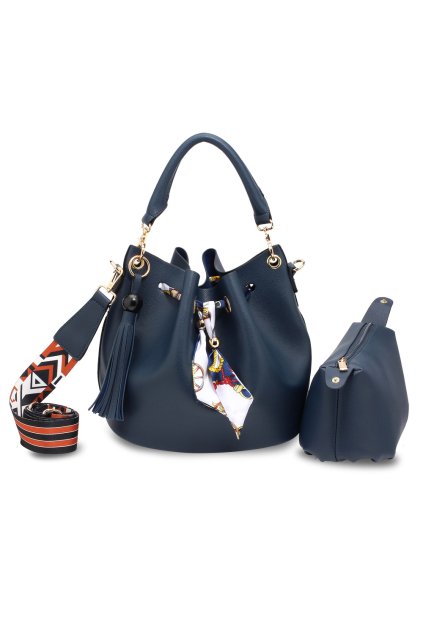 Kabelka na rameno + crossbody kabelka Bailey námornícka AG00615