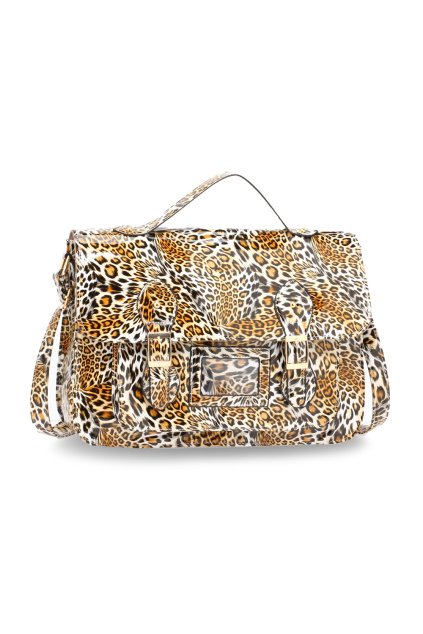 Crossbody kabelka Minnie Floral hnedá AG00672