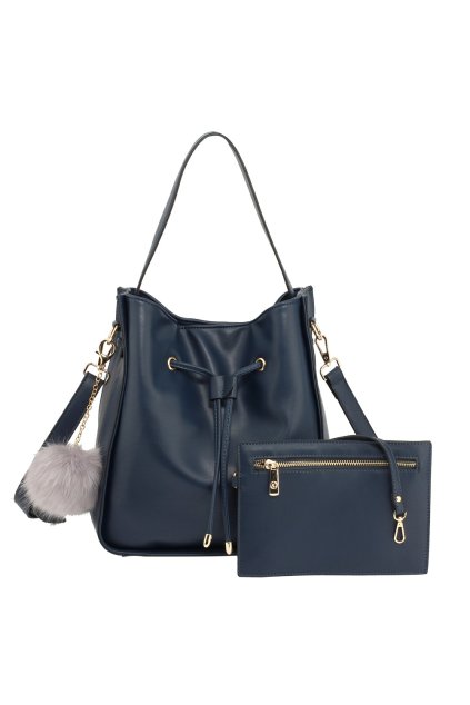 Kabelka na rameno Marie námornícka + pouch AG00591M