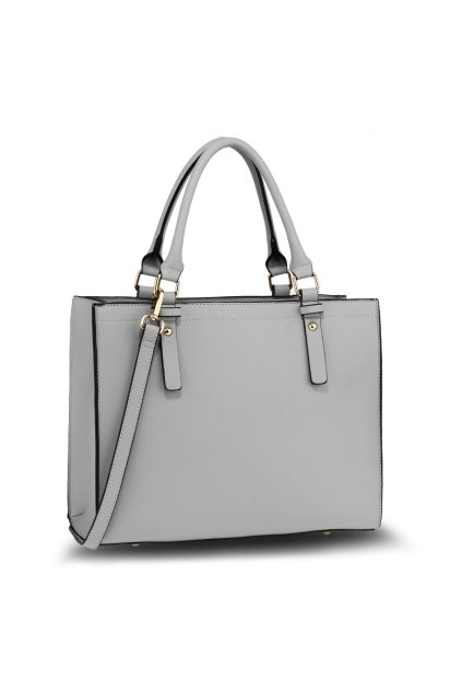 Kabelka do ruky Skyla sivý shopper AG00646