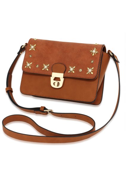 Crossbody kabelka zhnedá Lauryn AG00718