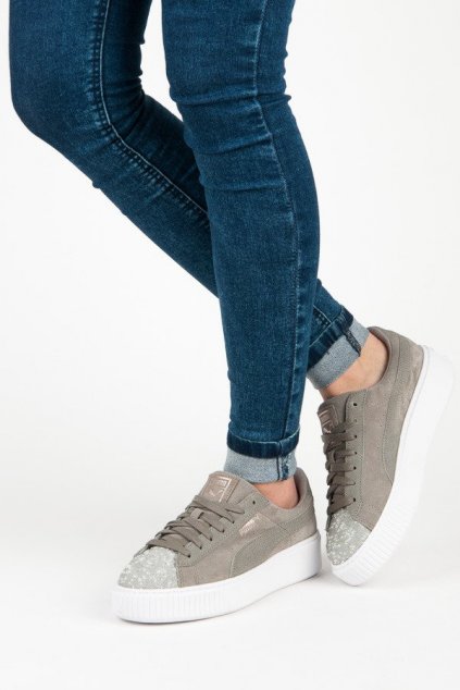 Sivé topánky - Puma kod 36546402