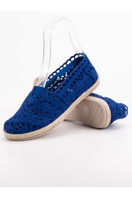 Modré dámske tenisky - Sweet shoes JX1020-7BL