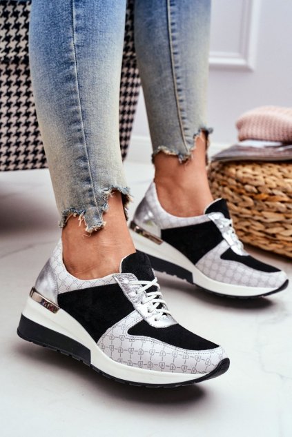 Dámska športová obuv kožená Sneakers Nicole NJSK 2468 Besty